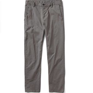 Vuori Collins Chino Pant, W:30, Cacao Gray/Tan